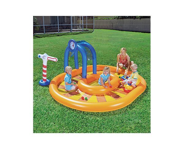 Interactive Train Play Pool